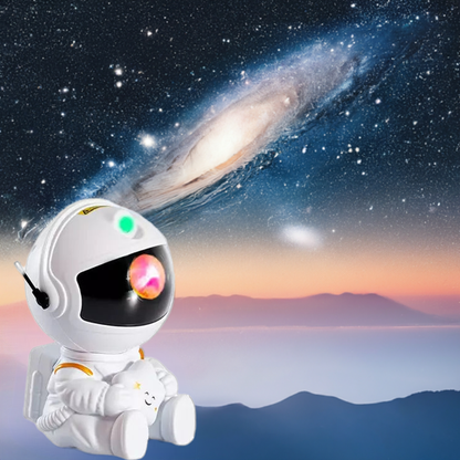 Star Astronaut Projector – LED Galaxy Night Light for a Cosmic Ambience